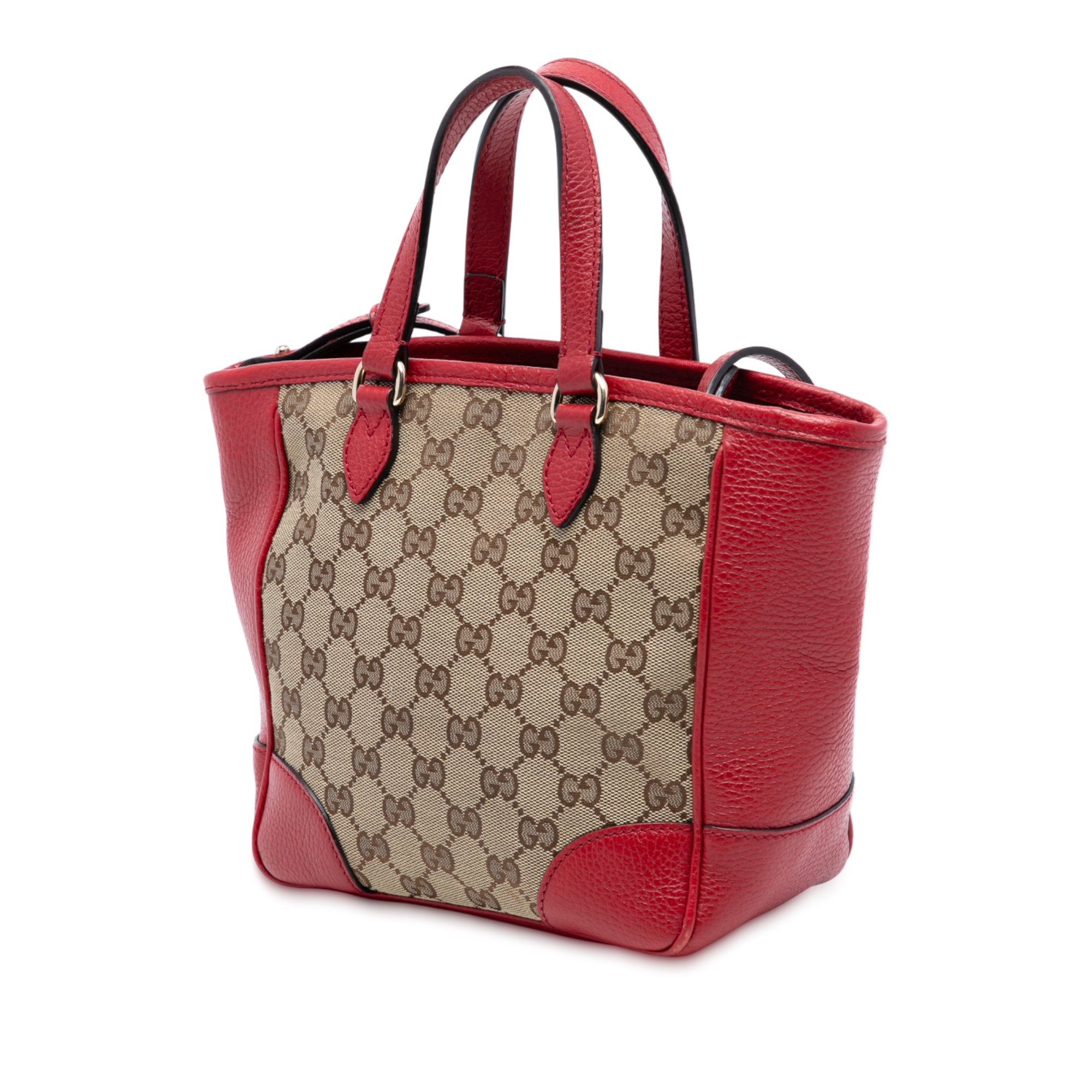 Bree Convertible Tote GG Canvas with Leather Small