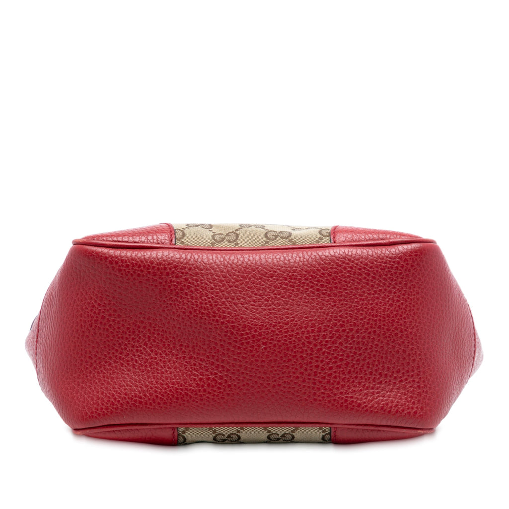 Bree Convertible Tote GG Canvas with Leather Small