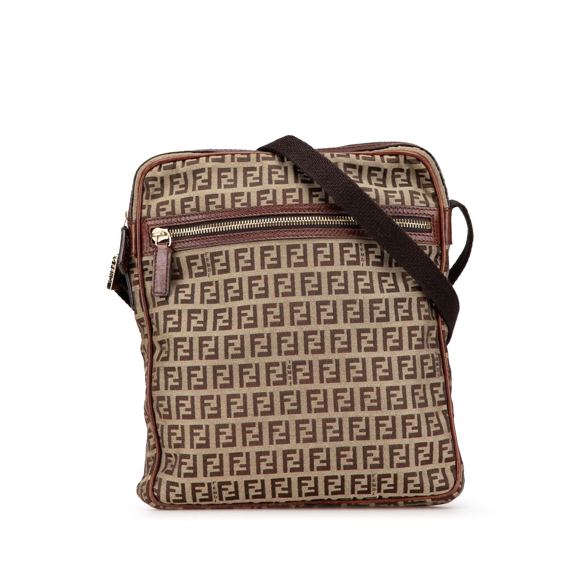 Vintage Zip Messenger Bag Zucchino Canvas Medium