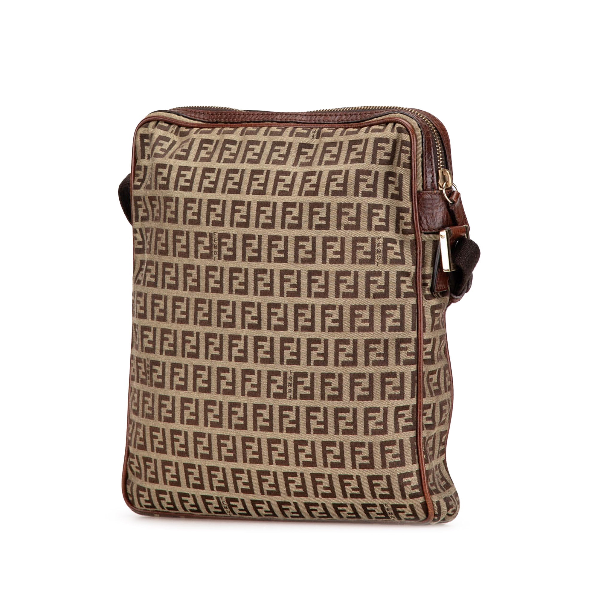 Vintage Zip Messenger Bag Zucchino Canvas Medium