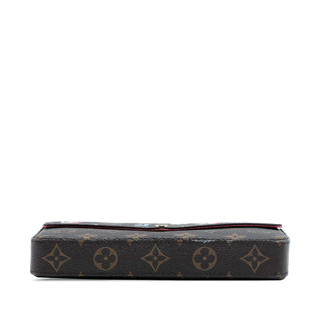 Felicie Pochette Limited Edition Love Lock Monogram Canvas