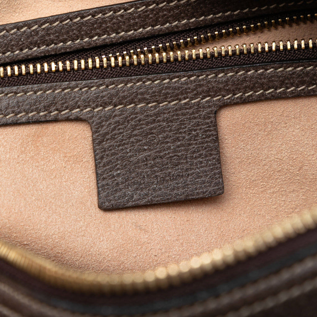 Ophidia Shoulder Bag GG Coated Canvas Small