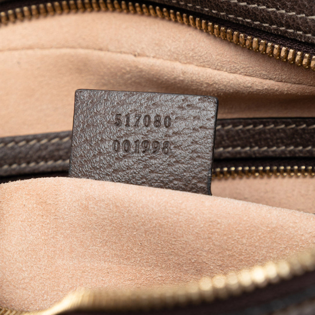 Ophidia Shoulder Bag GG Coated Canvas Small