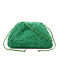 The Pouch Curly Raffia Mini