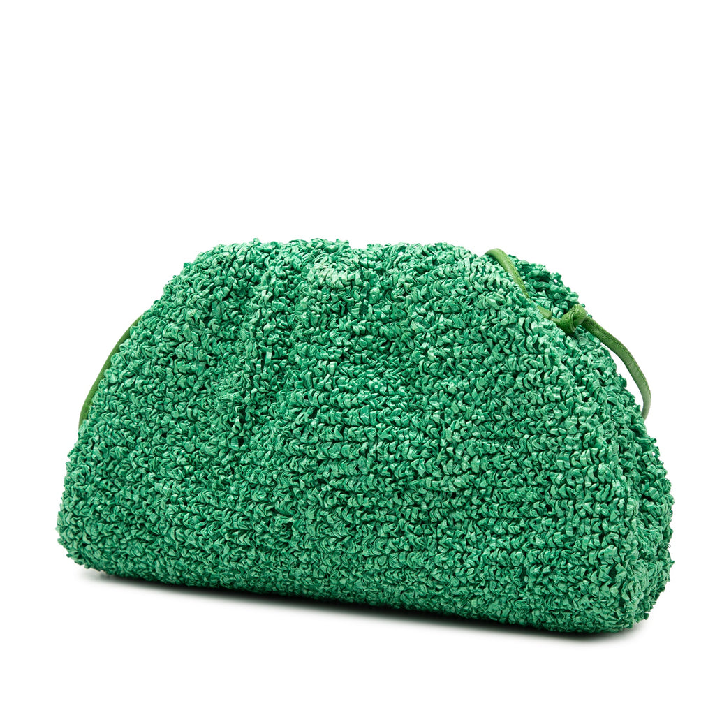 The Pouch Curly Raffia Mini