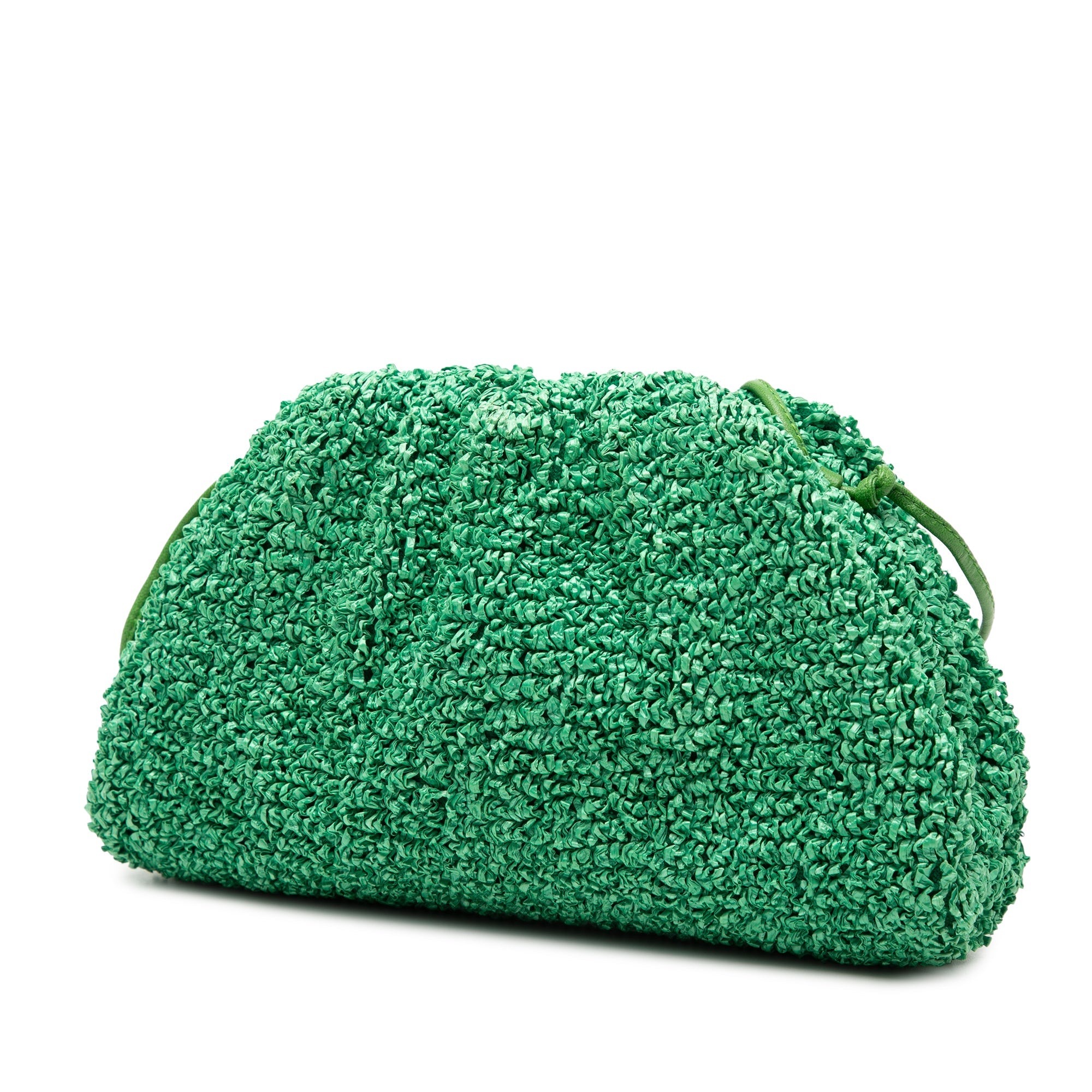 The Pouch Curly Raffia Mini