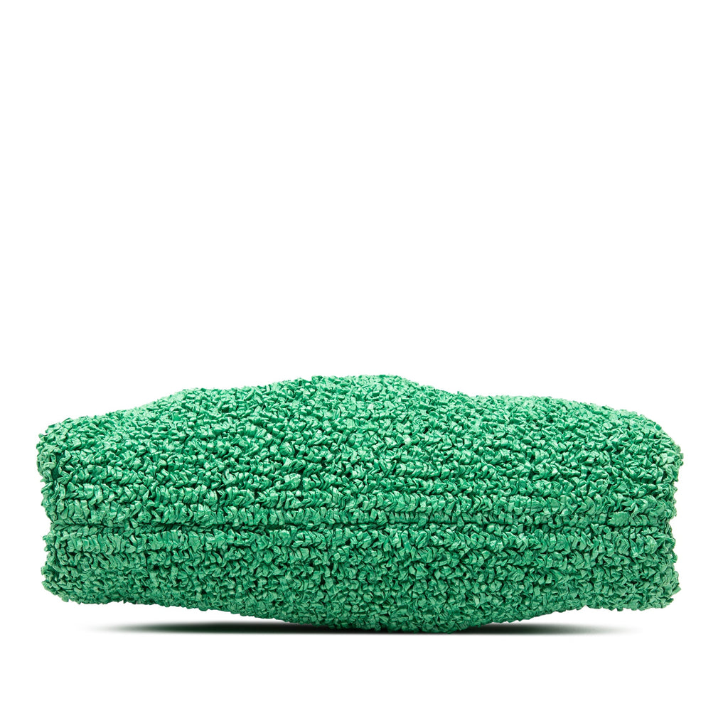 The Pouch Curly Raffia Mini