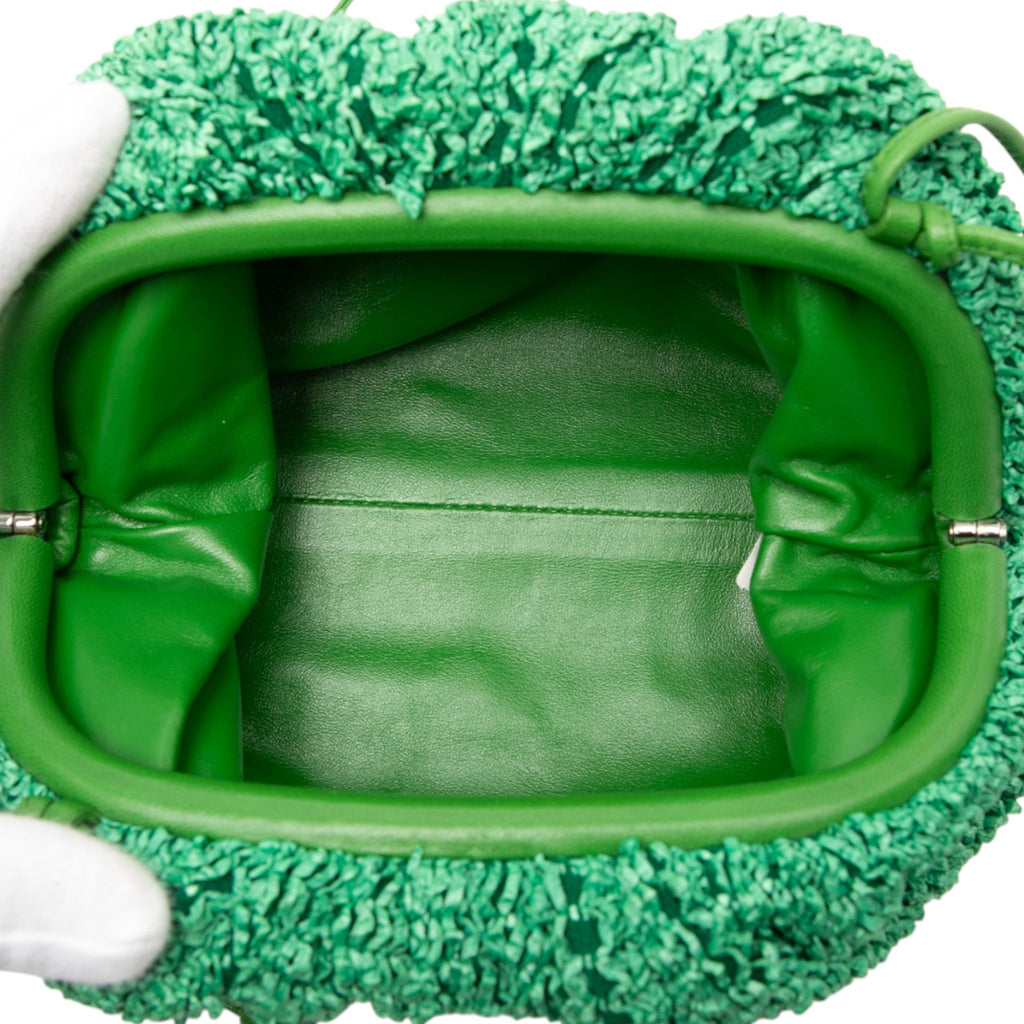 The Pouch Curly Raffia Mini