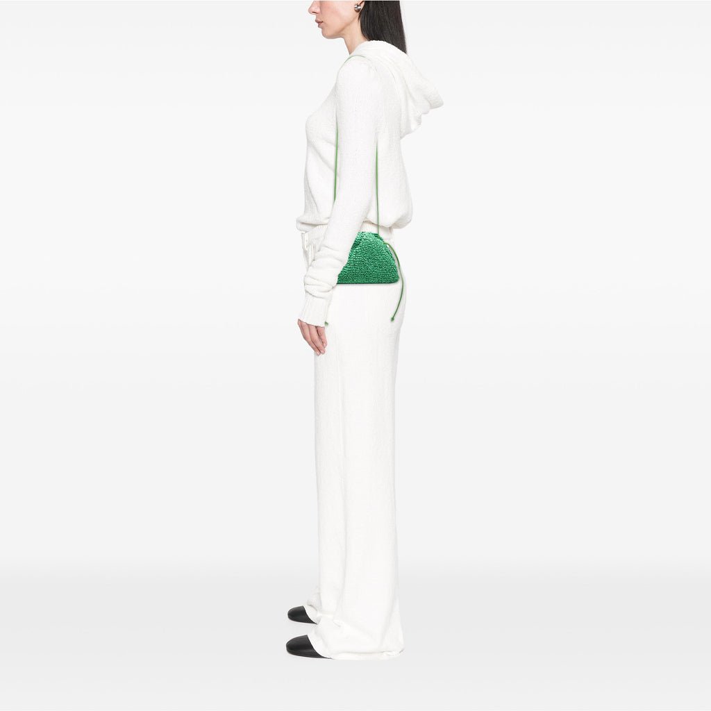 The Pouch Curly Raffia Mini