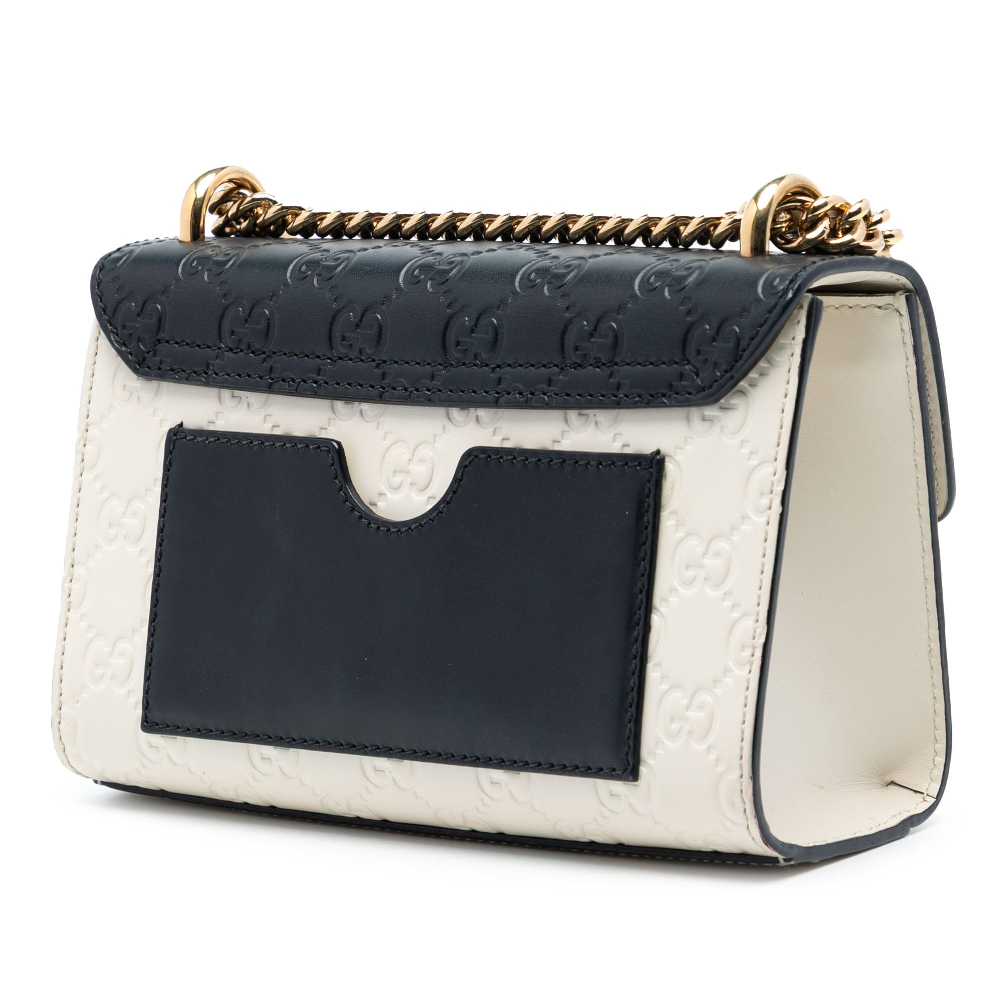 Padlock Shoulder Bag Guccissima Leather Small