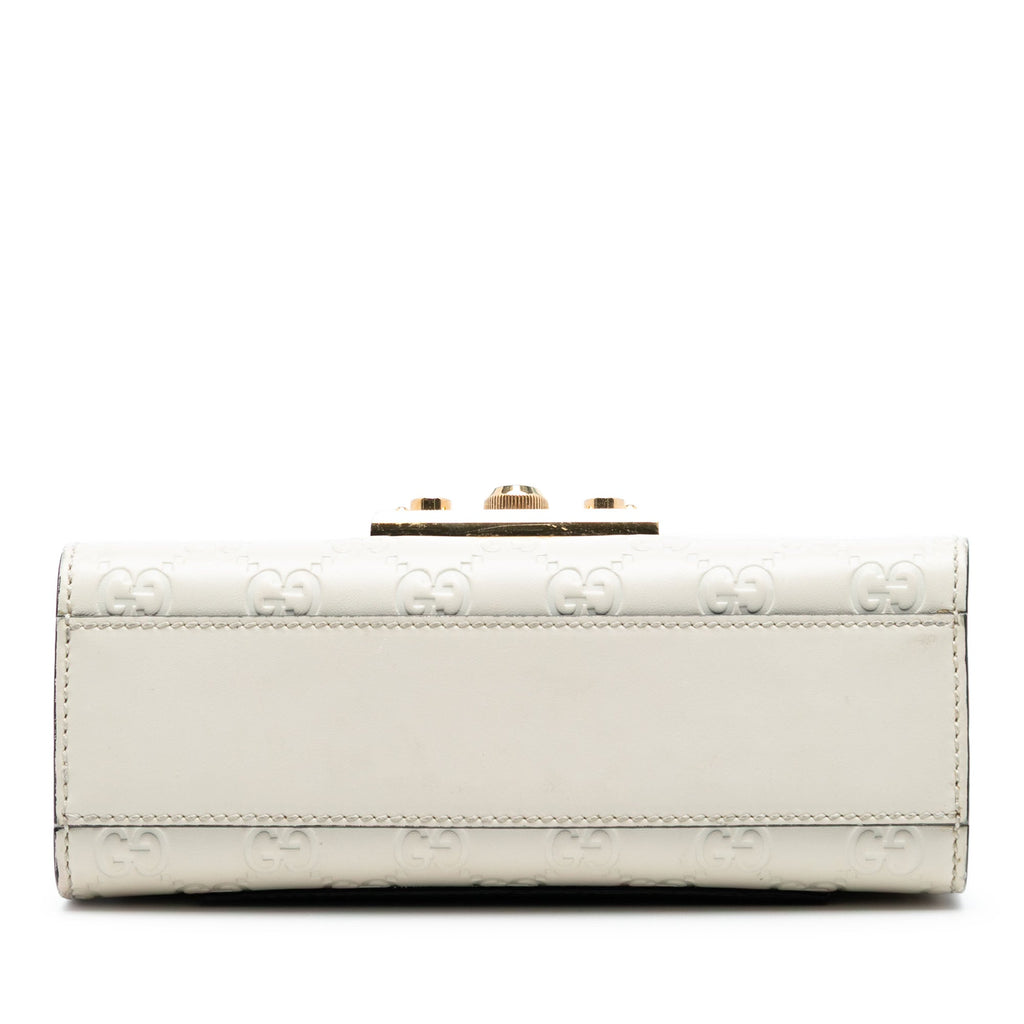 Padlock Shoulder Bag Guccissima Leather Small