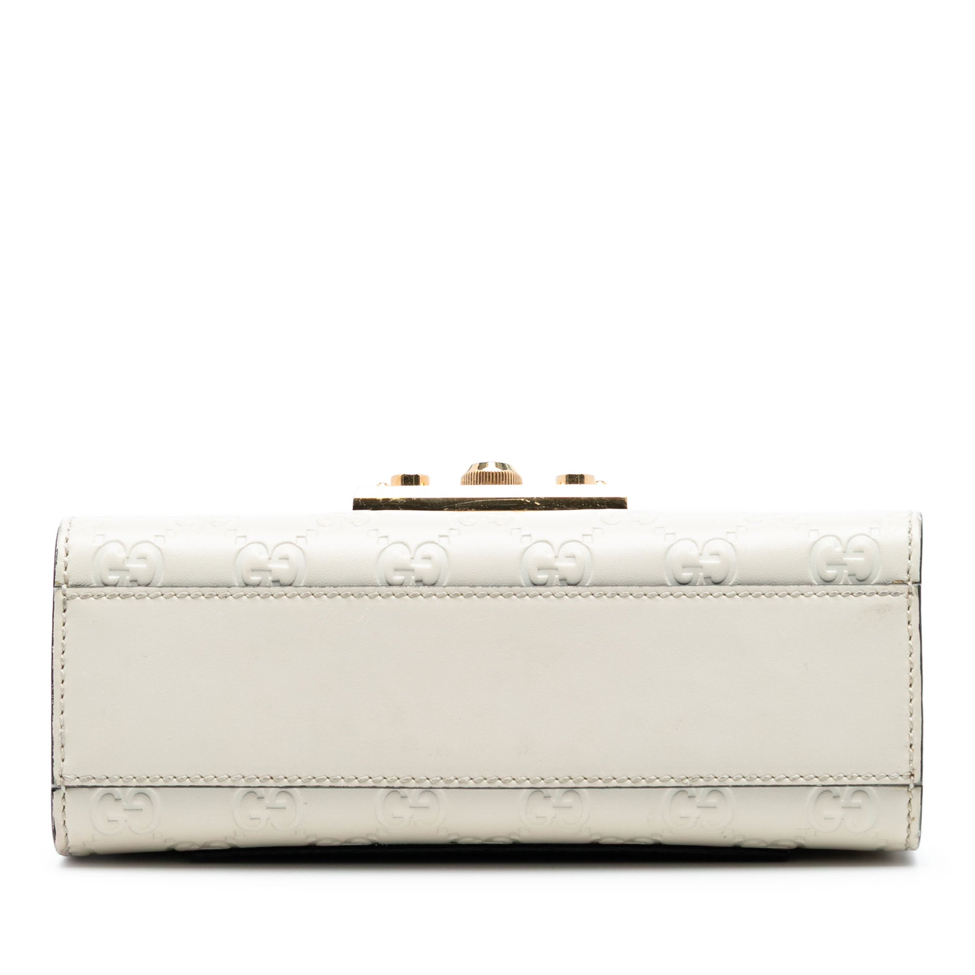 Padlock Shoulder Bag Guccissima Leather Small