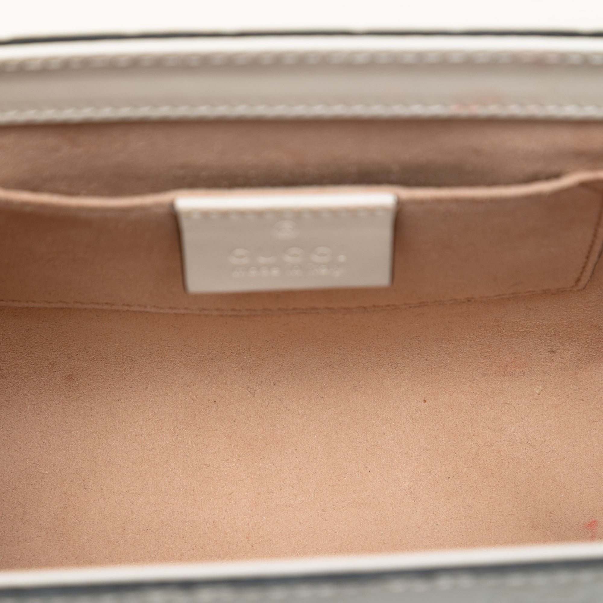 Padlock Shoulder Bag Guccissima Leather Small