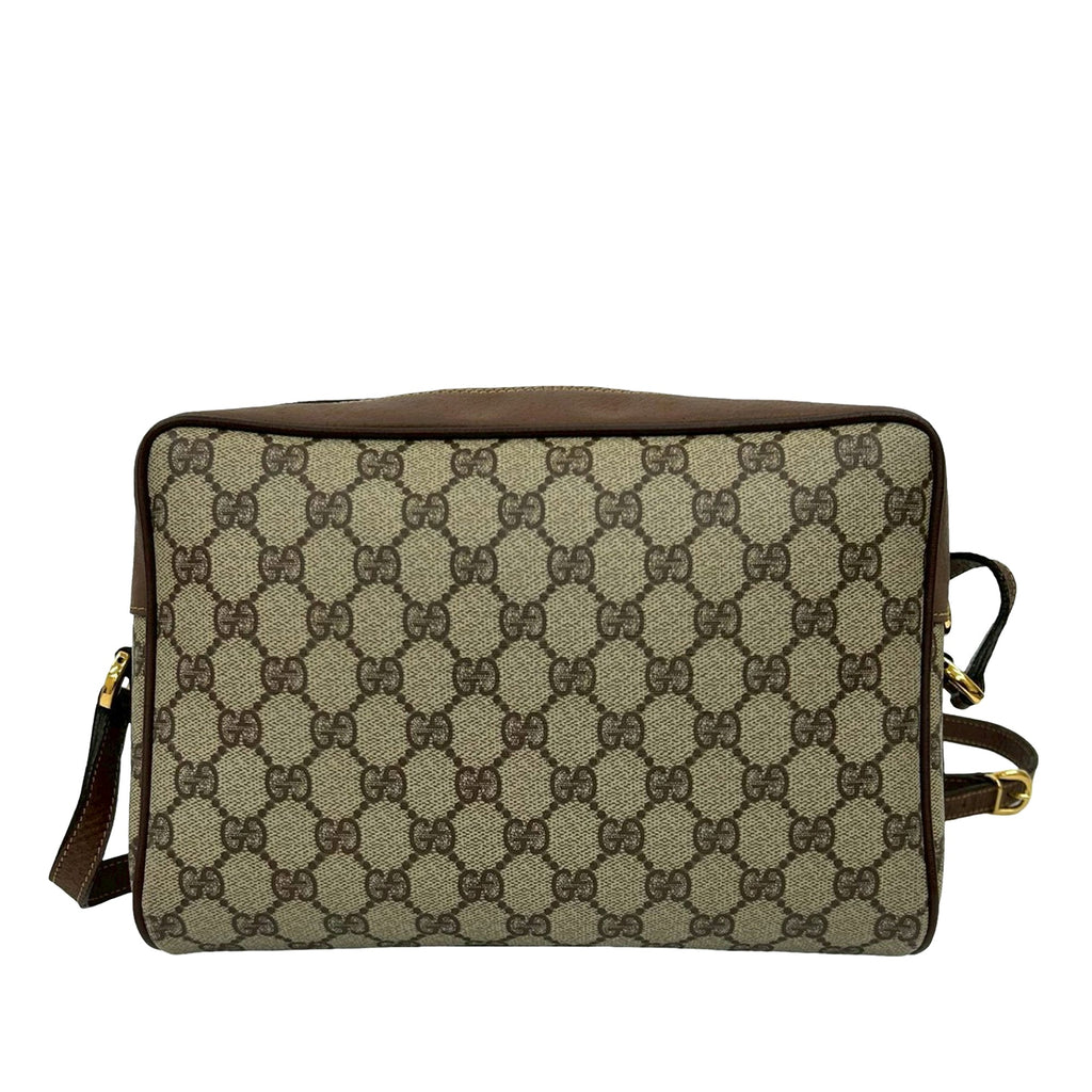 Ophidia Shoulder Bag GG Coated Canvas Small