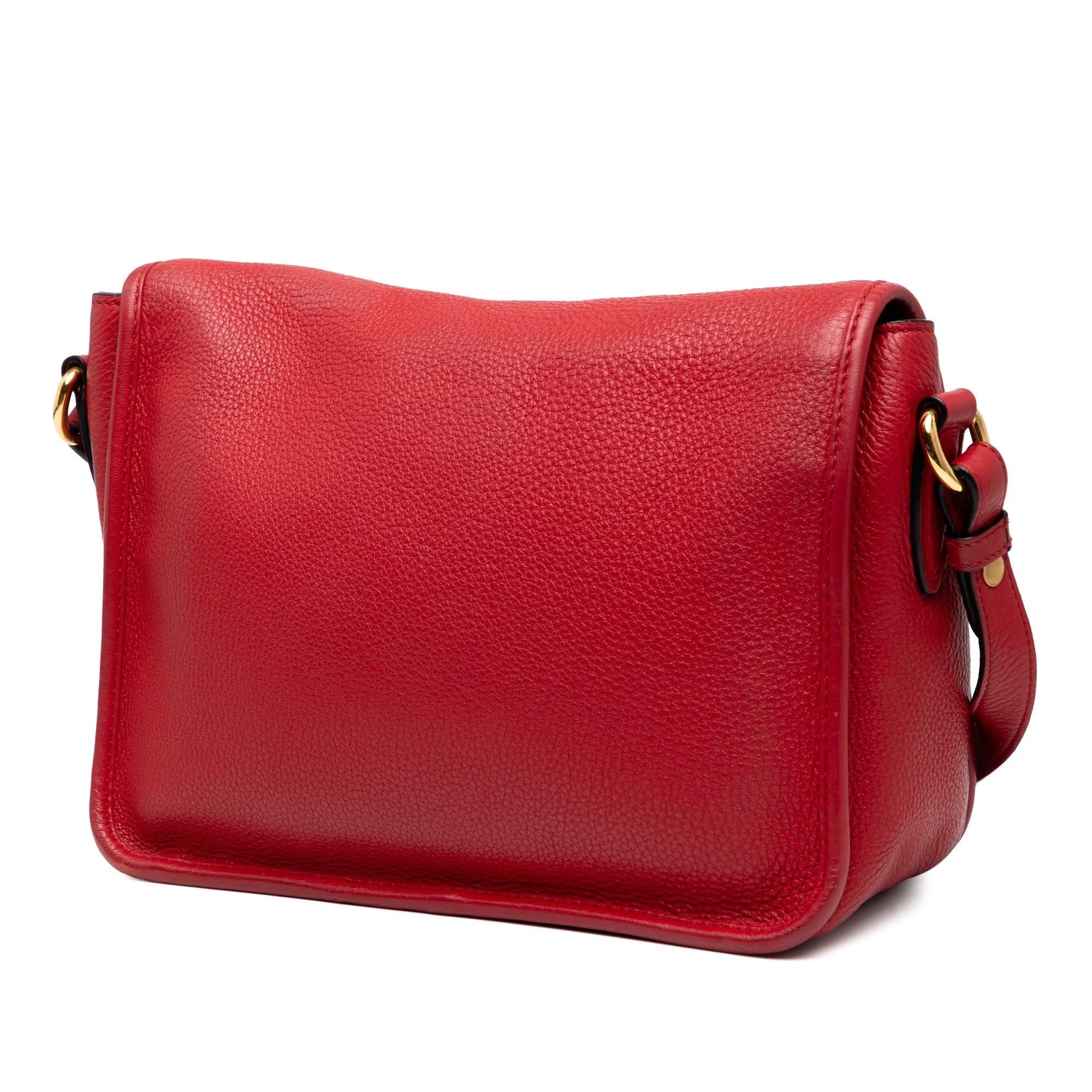 Flap Messenger Bag Vitello Phenix Medium