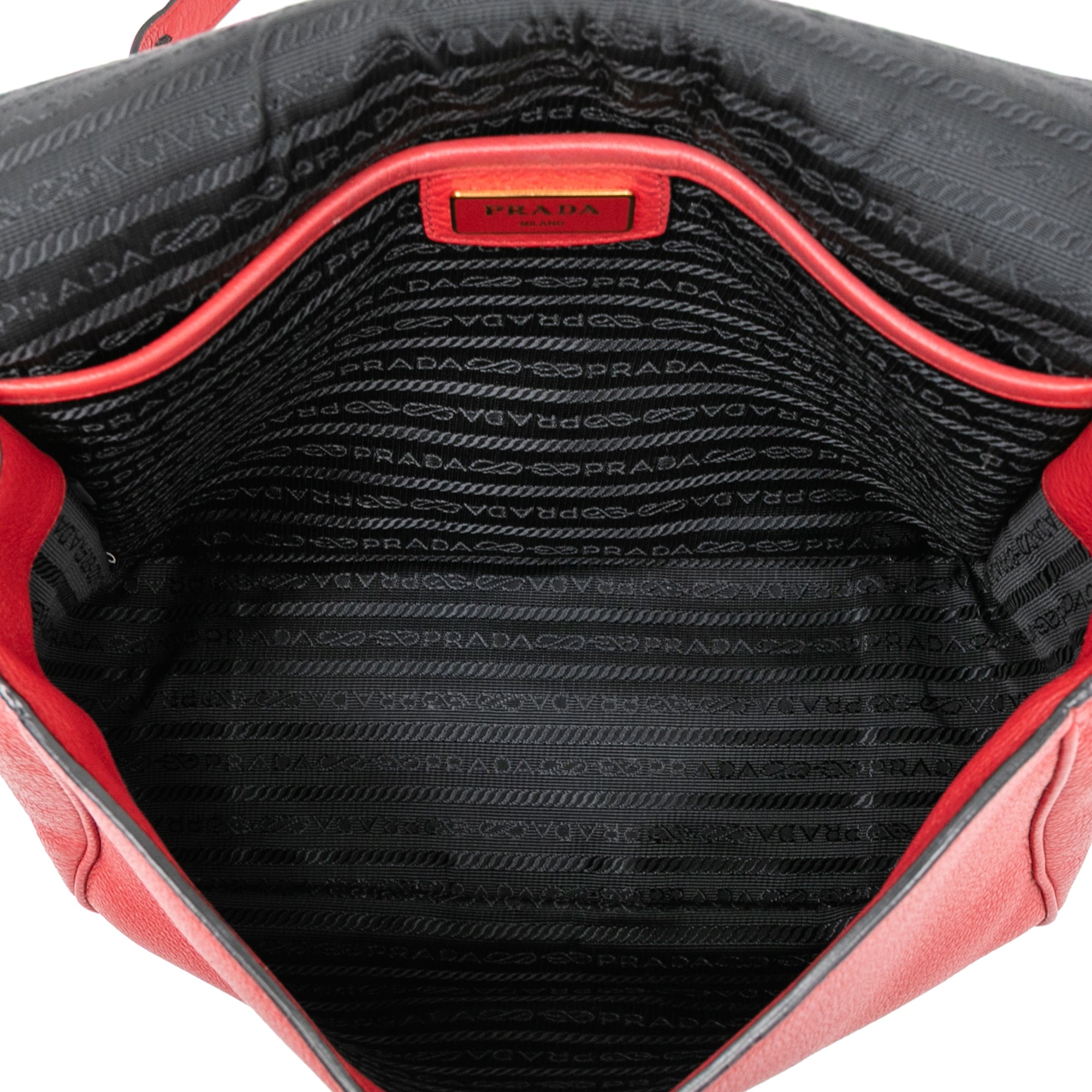 Flap Messenger Bag Vitello Phenix Medium