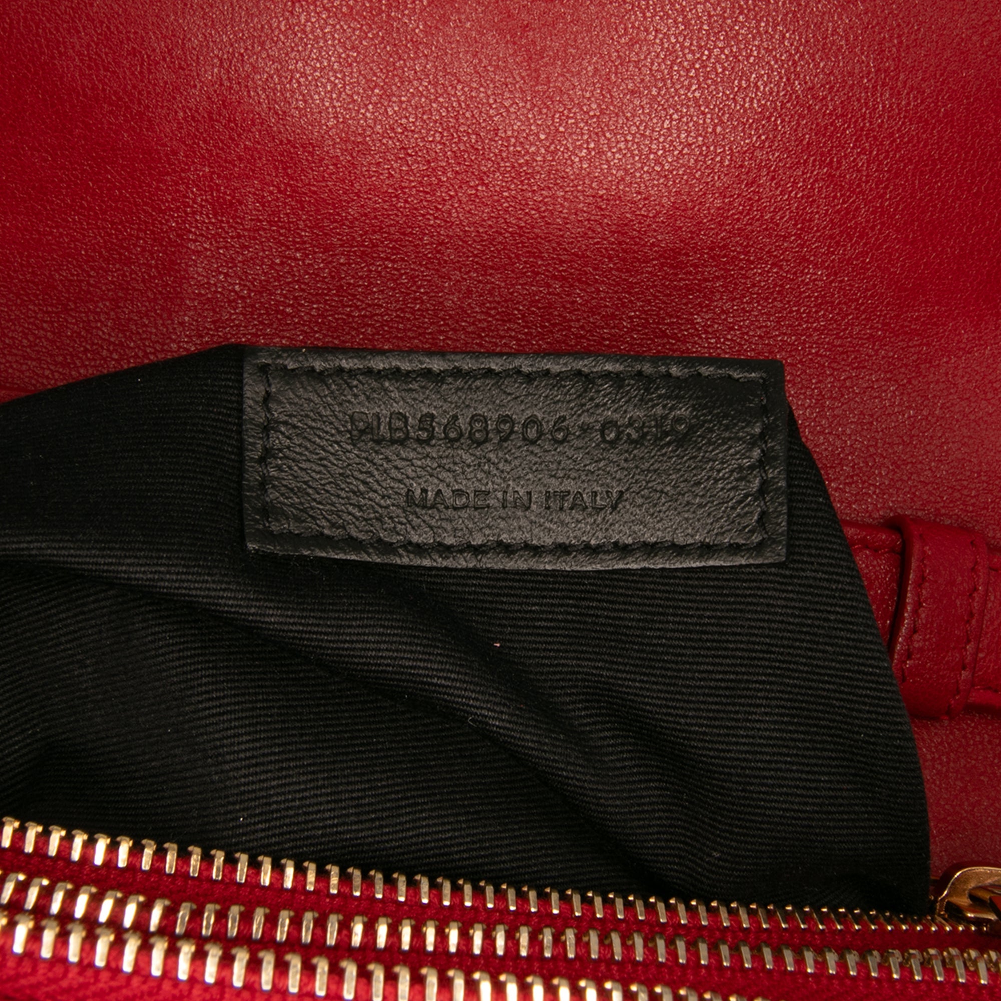 Angie Chain Shoulder Bag Quilted Leather Small