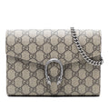 Dionysus Chain Wallet GG Coated Canvas Small