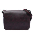 Flap Messenger Bag Zucca Coated Canvas Medium