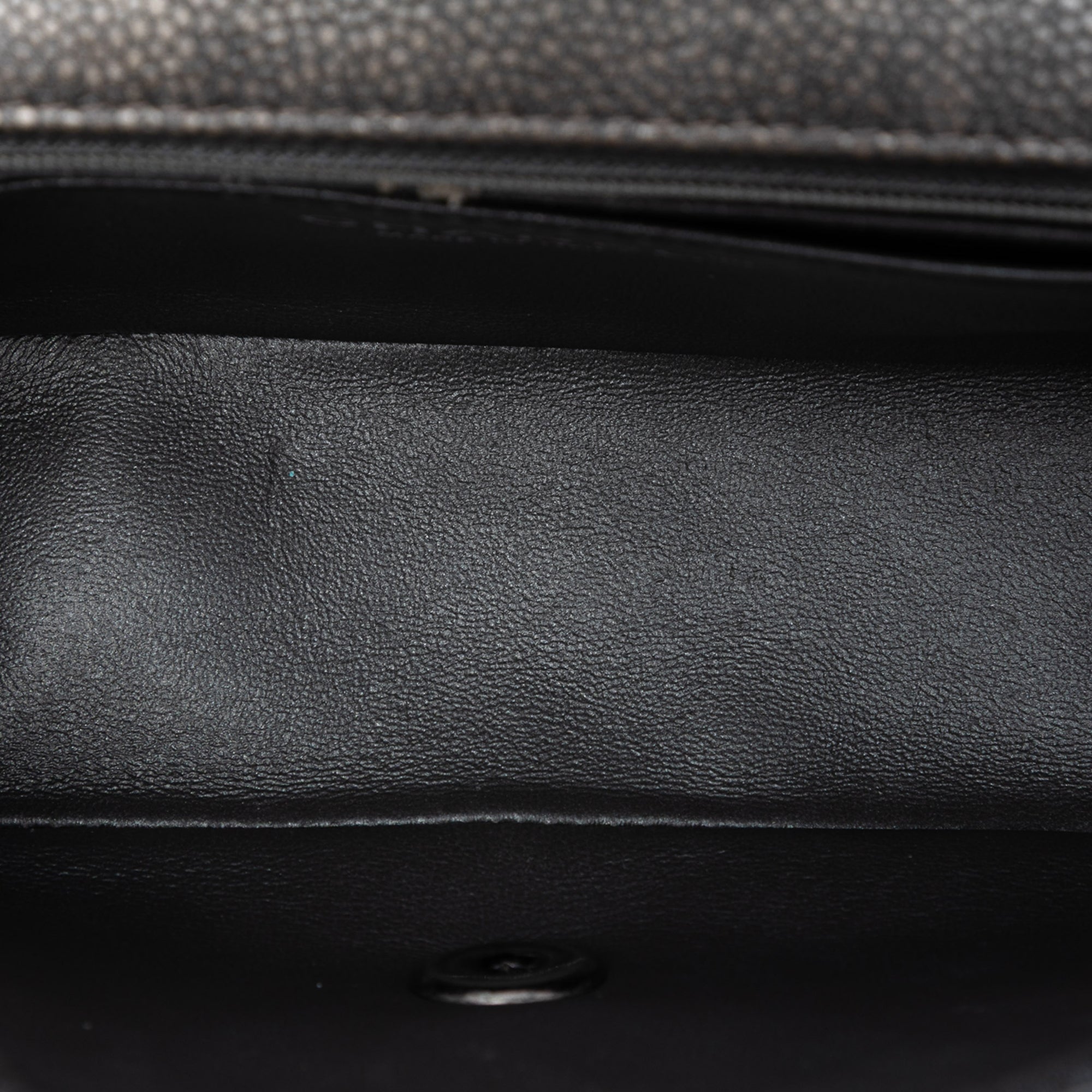 Classic Single Flap Bag Quilted Caviar Mini