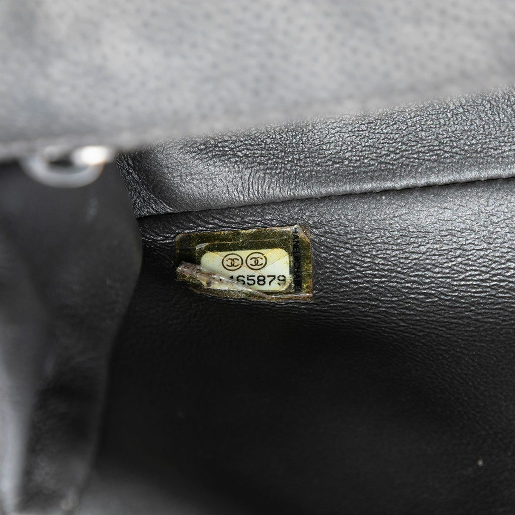 Classic Single Flap Bag Quilted Caviar Mini