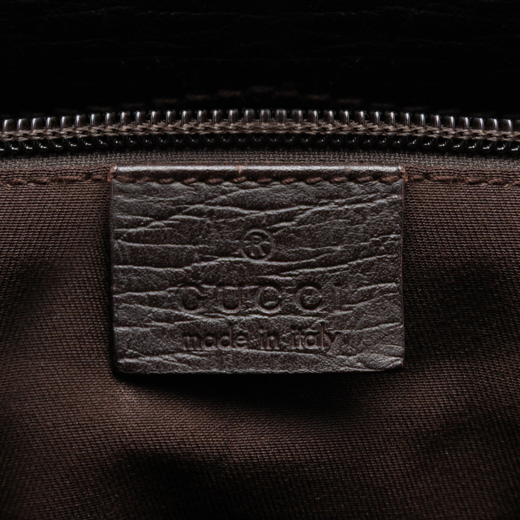 Front Zip Messenger GG Coated Canvas Medium
