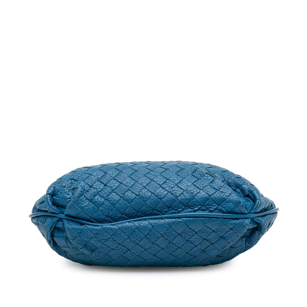 Saddle Zip Messenger Bag Intrecciato Nappa Small