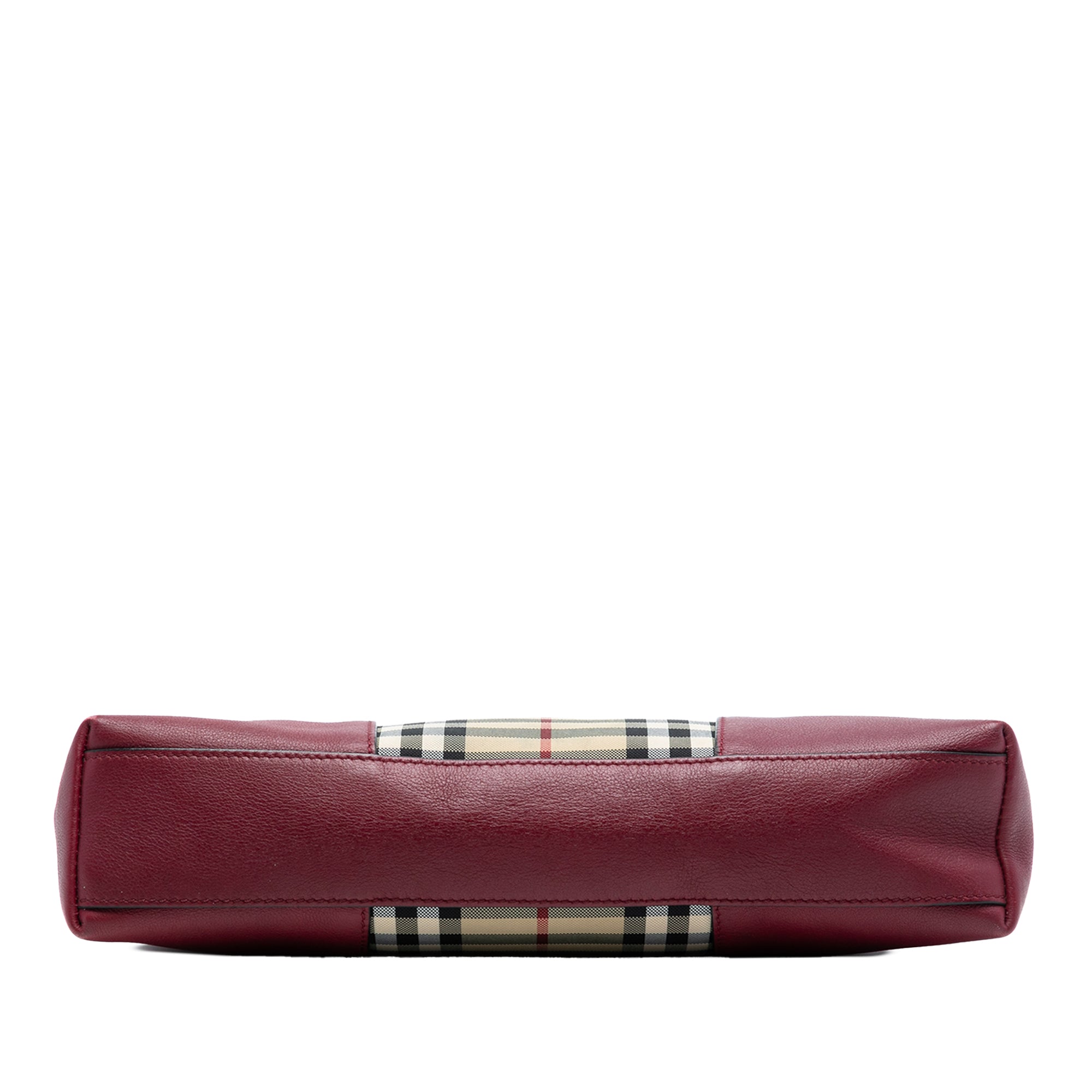 Chichester Crossbody Bag Horseferry Check Canvas and Leather Small