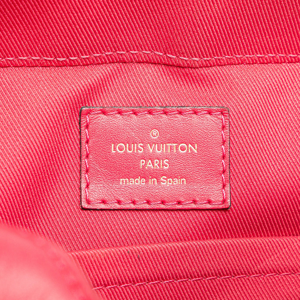 Saintonge Handbag Monogram Canvas with Leather