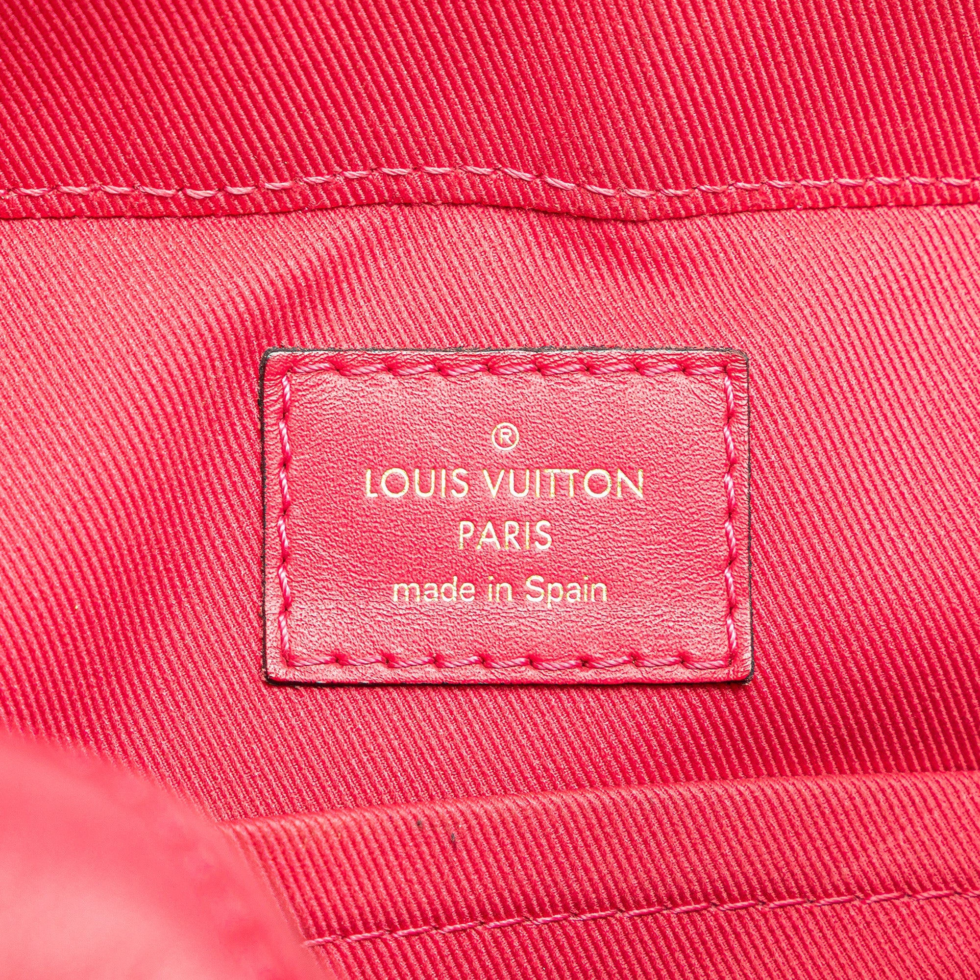 Saintonge Handbag Monogram Canvas with Leather