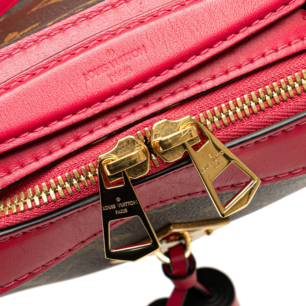 Saintonge Handbag Monogram Canvas with Leather