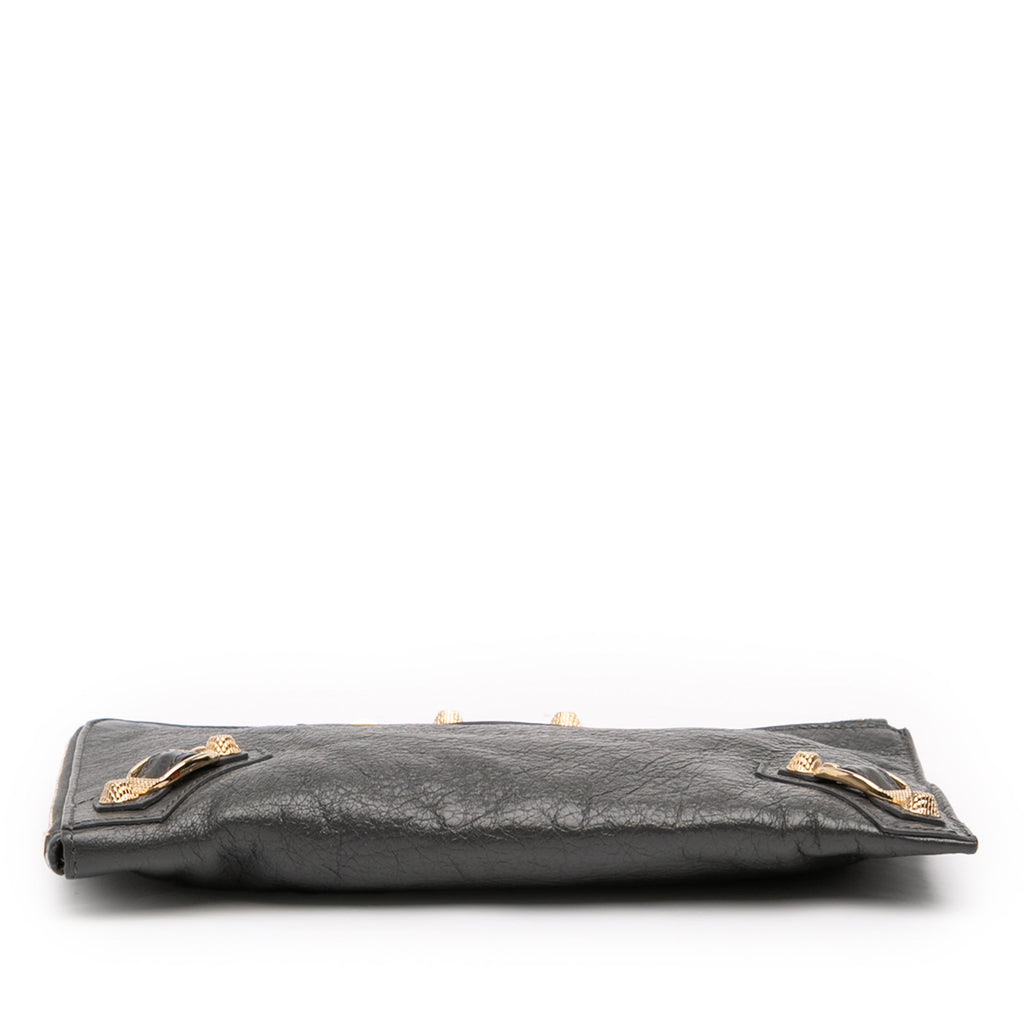 Flat Crossbody Giant Studs Leather