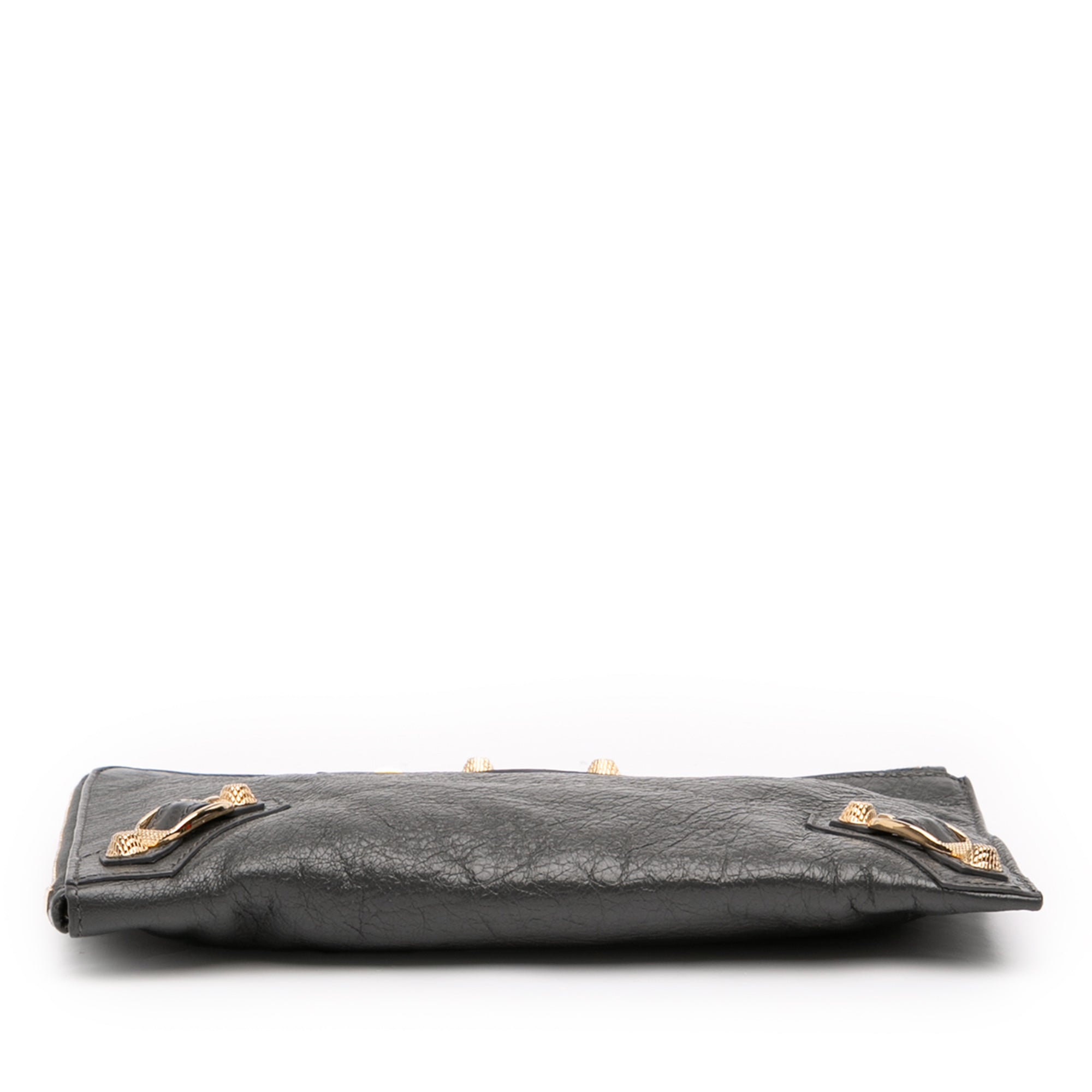 Flat Crossbody Giant Studs Leather