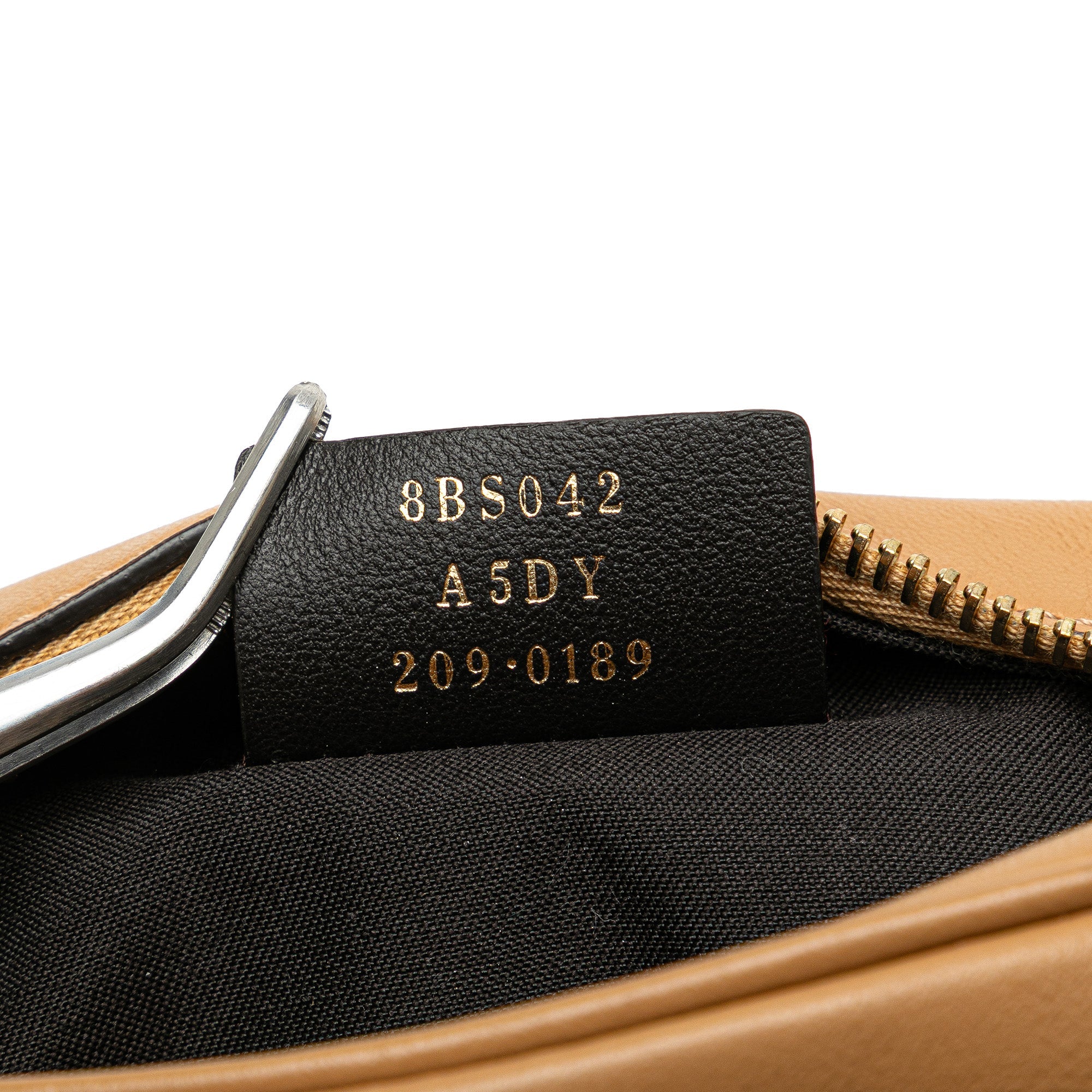 Baguette Camera Crossbody Bag Leather