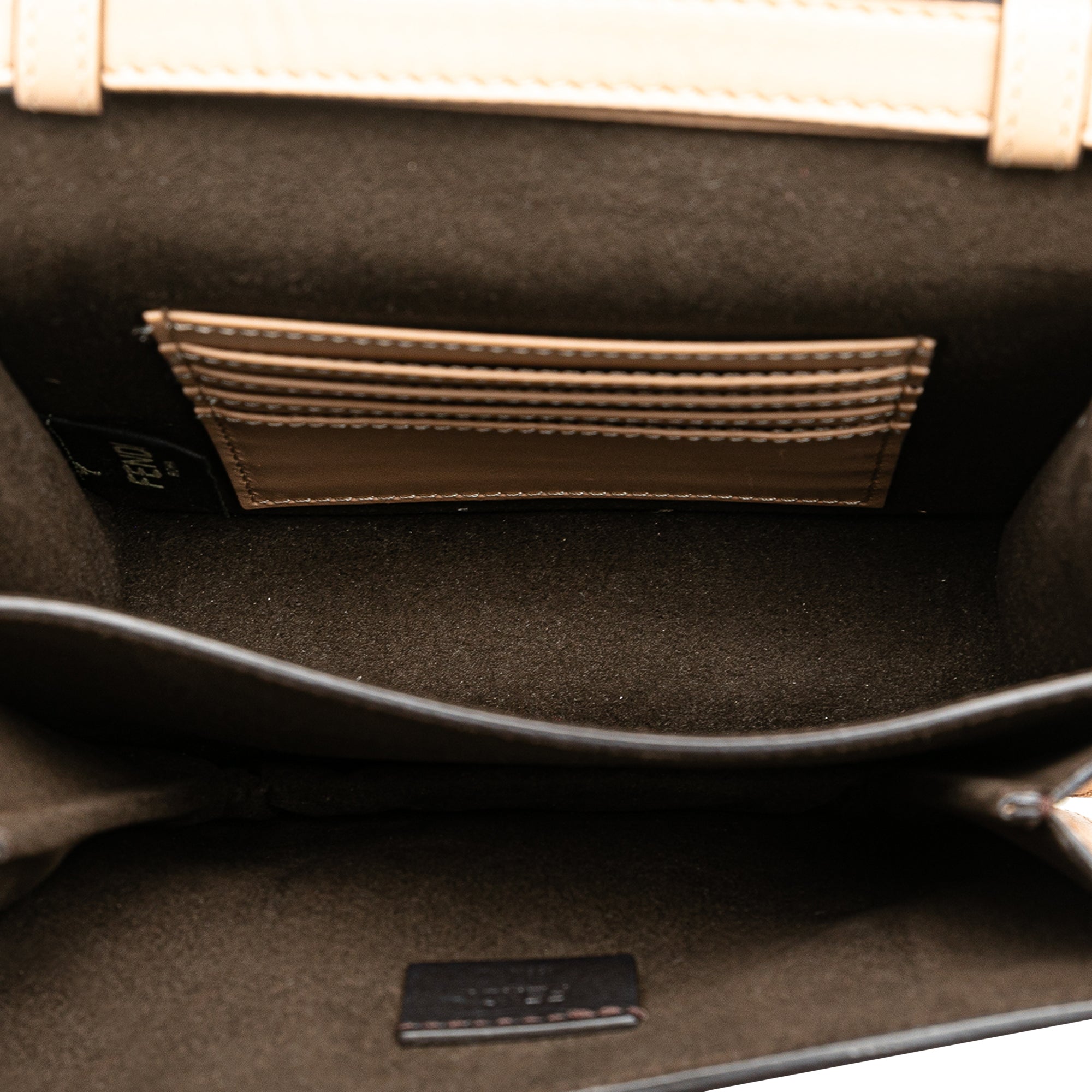 Fab Shoulder Bag Leather with Crystal Detail