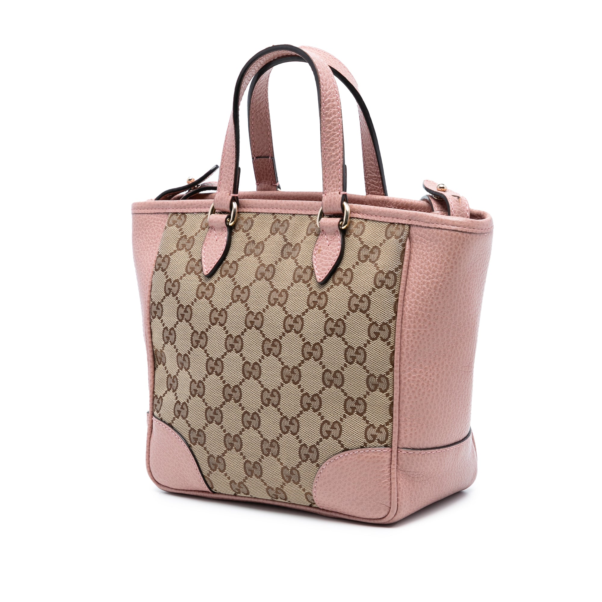 Bree Convertible Tote GG Canvas with Leather Small