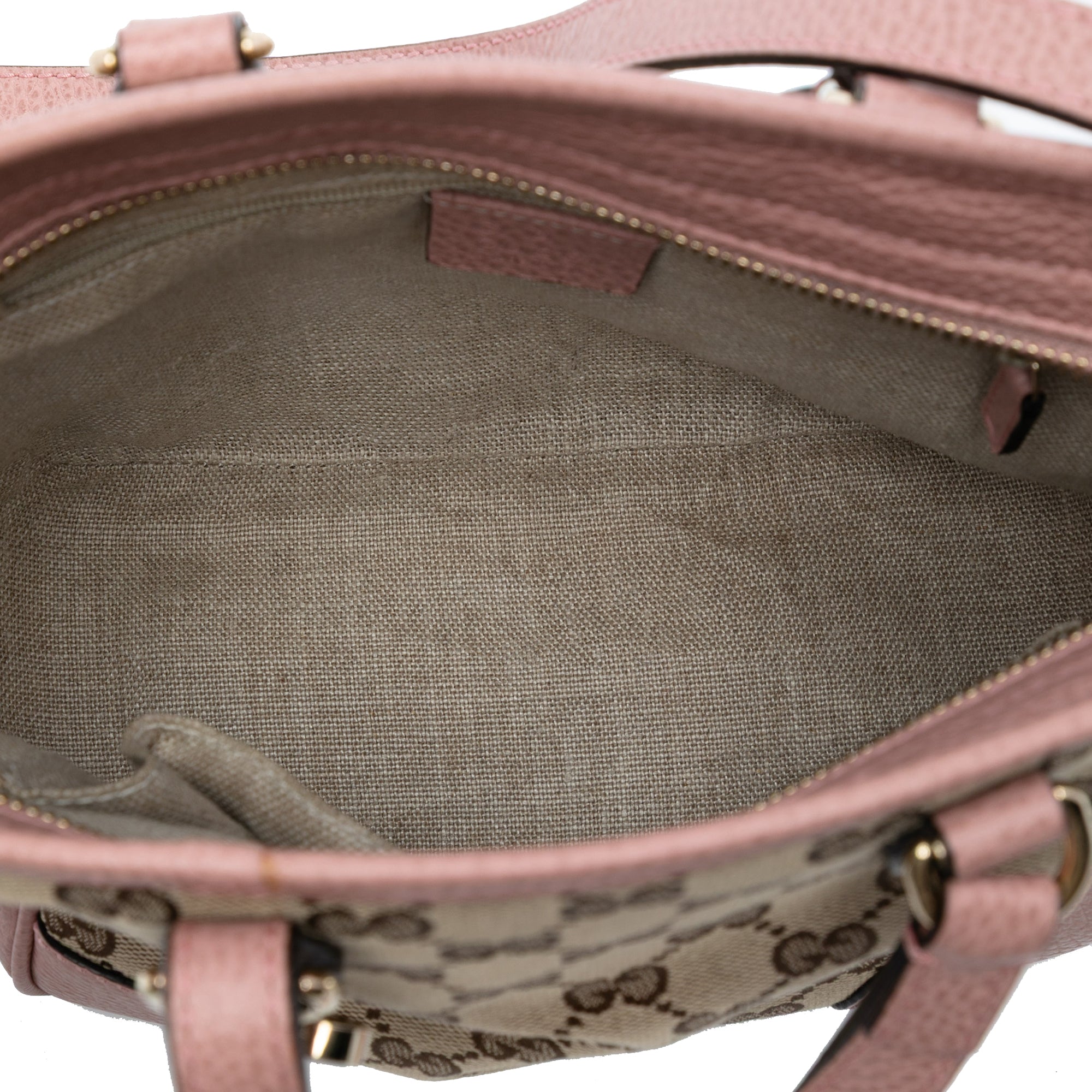 Bree Convertible Tote GG Canvas with Leather Small