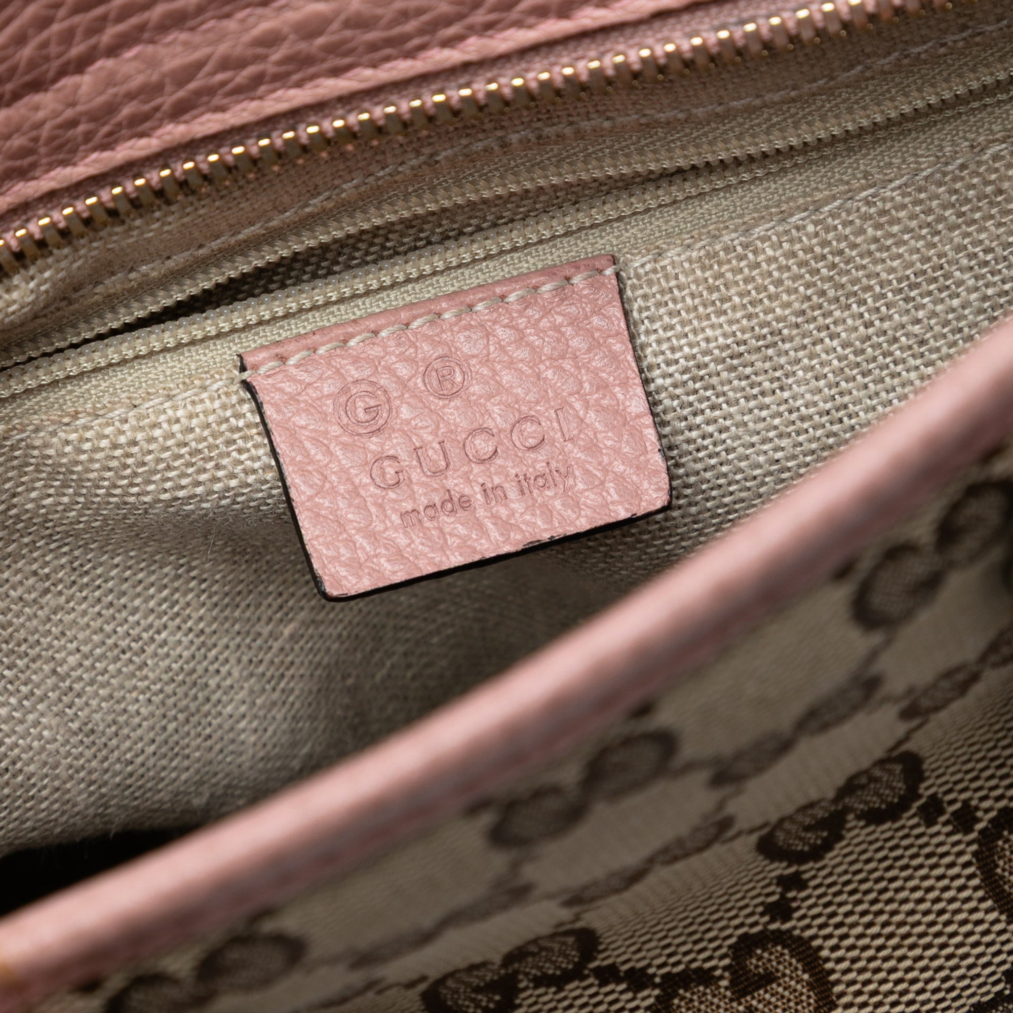 Bree Convertible Tote GG Canvas with Leather Small