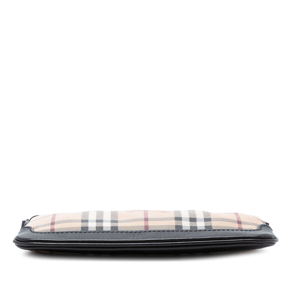Peyton Crossbody Clutch Haymarket Coated Canvas Small