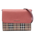 Loxley Crossbody Bag Haymarket Coated Canvas and Leather Small