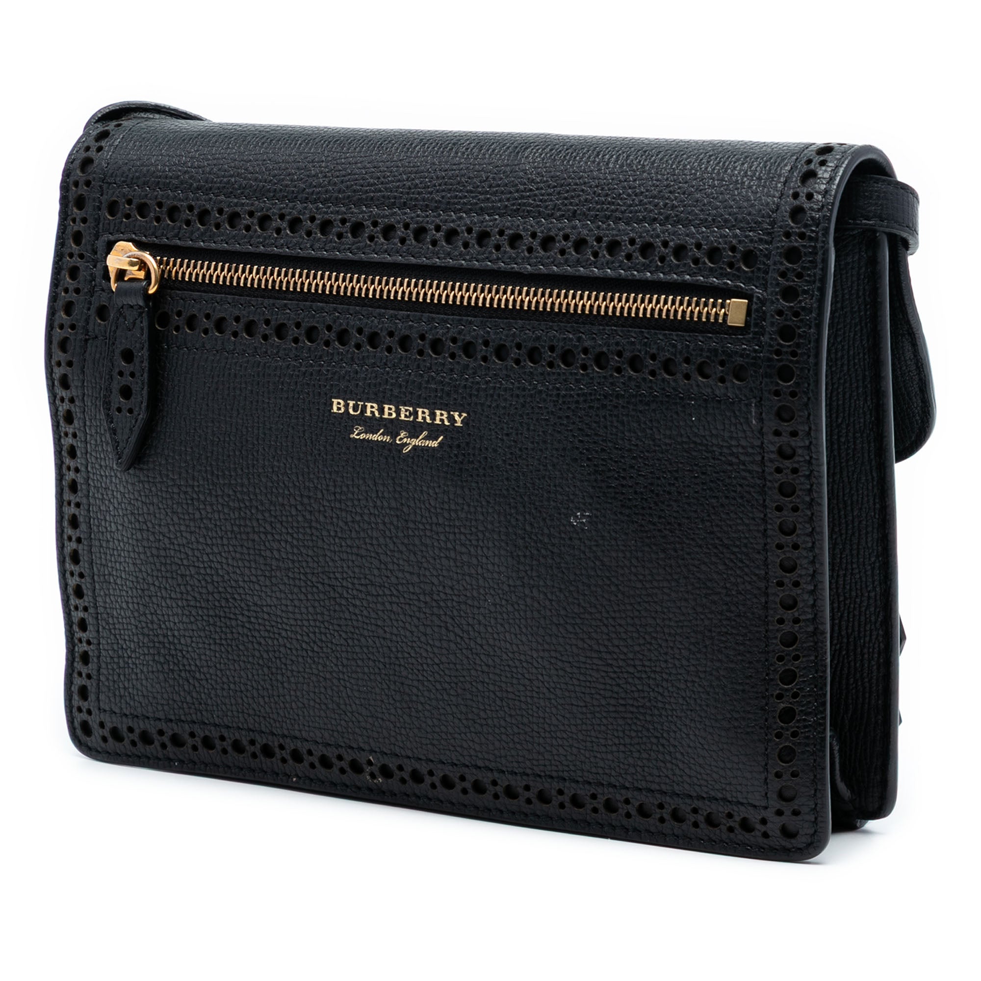 Macken Crossbody Bag Leather with Fringe Small