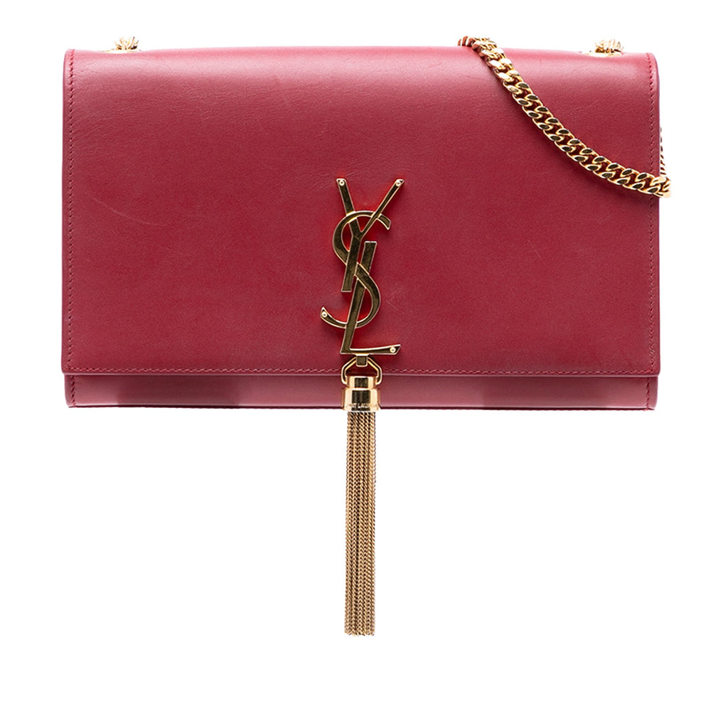 Classic Monogram Tassel Crossbody Bag Leather Medium