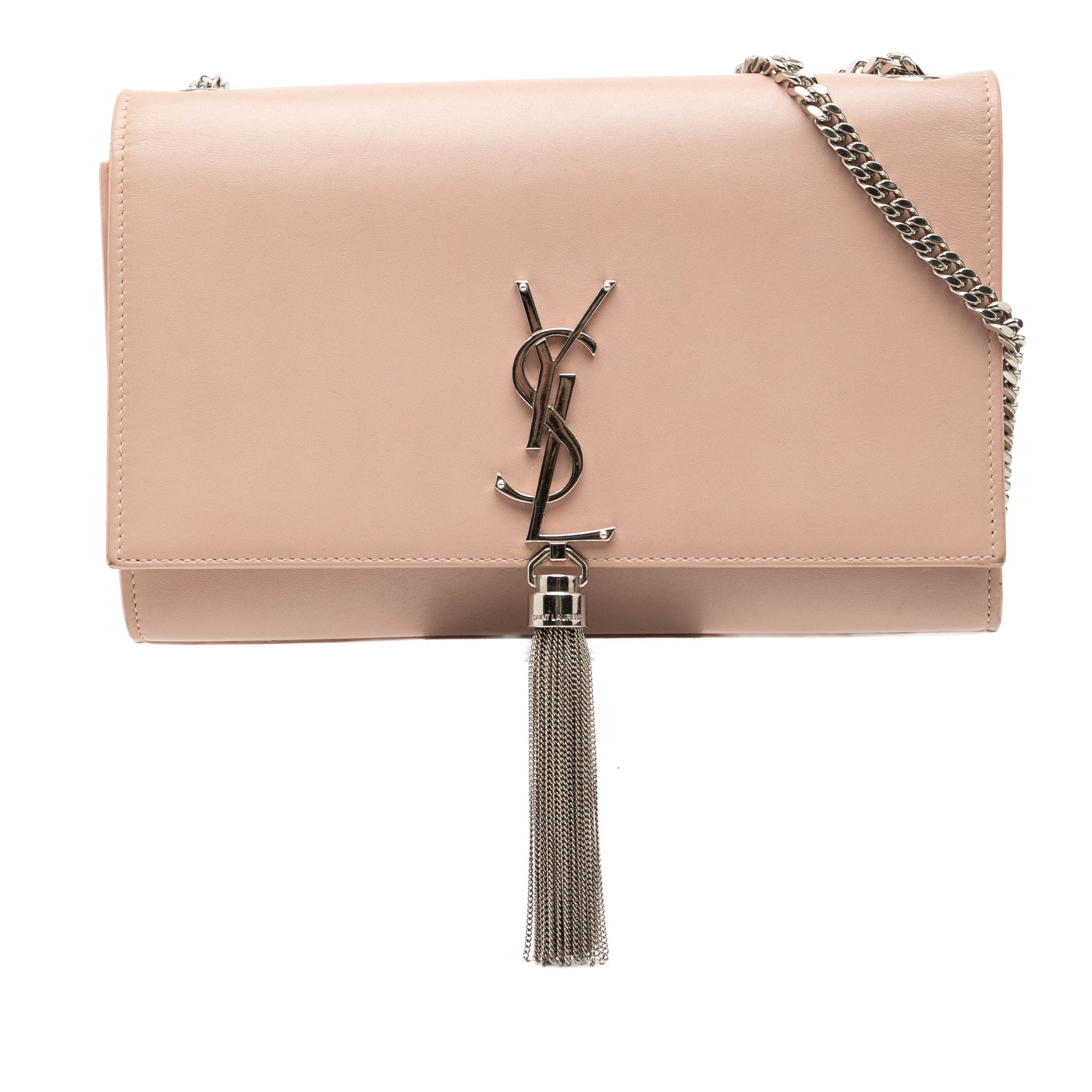 Classic Monogram Tassel Crossbody Bag Leather Medium