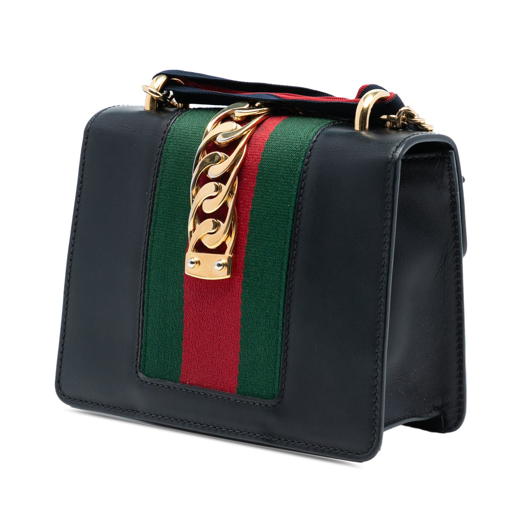 Sylvie Chain Shoulder Bag Leather Mini