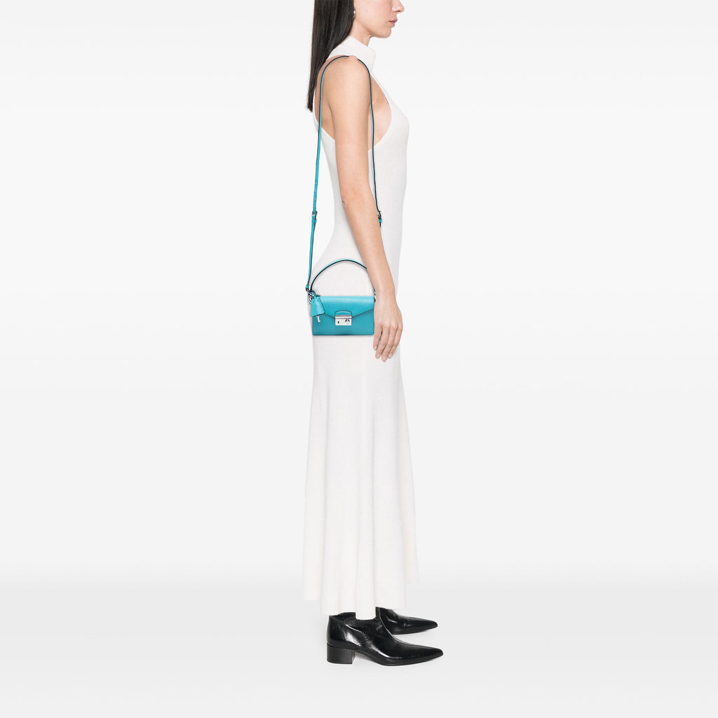 Convertible Sound Bag Saffiano Leather Mini