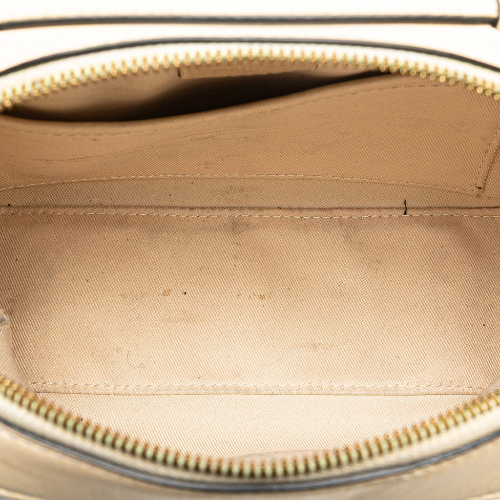 Saintonge Handbag Monogram Canvas with Leather