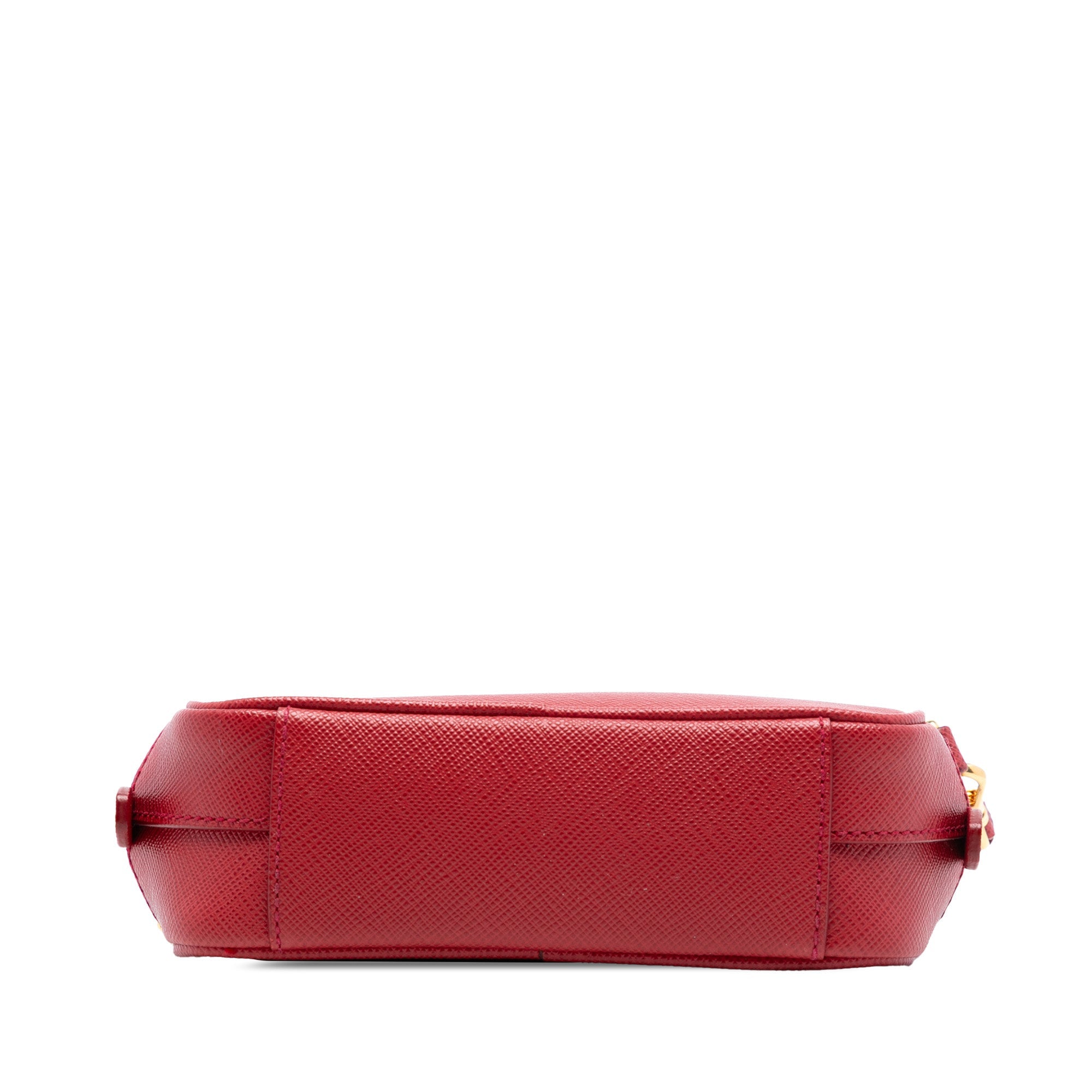 Zip Crossbody Bag Saffiano Leather Mini