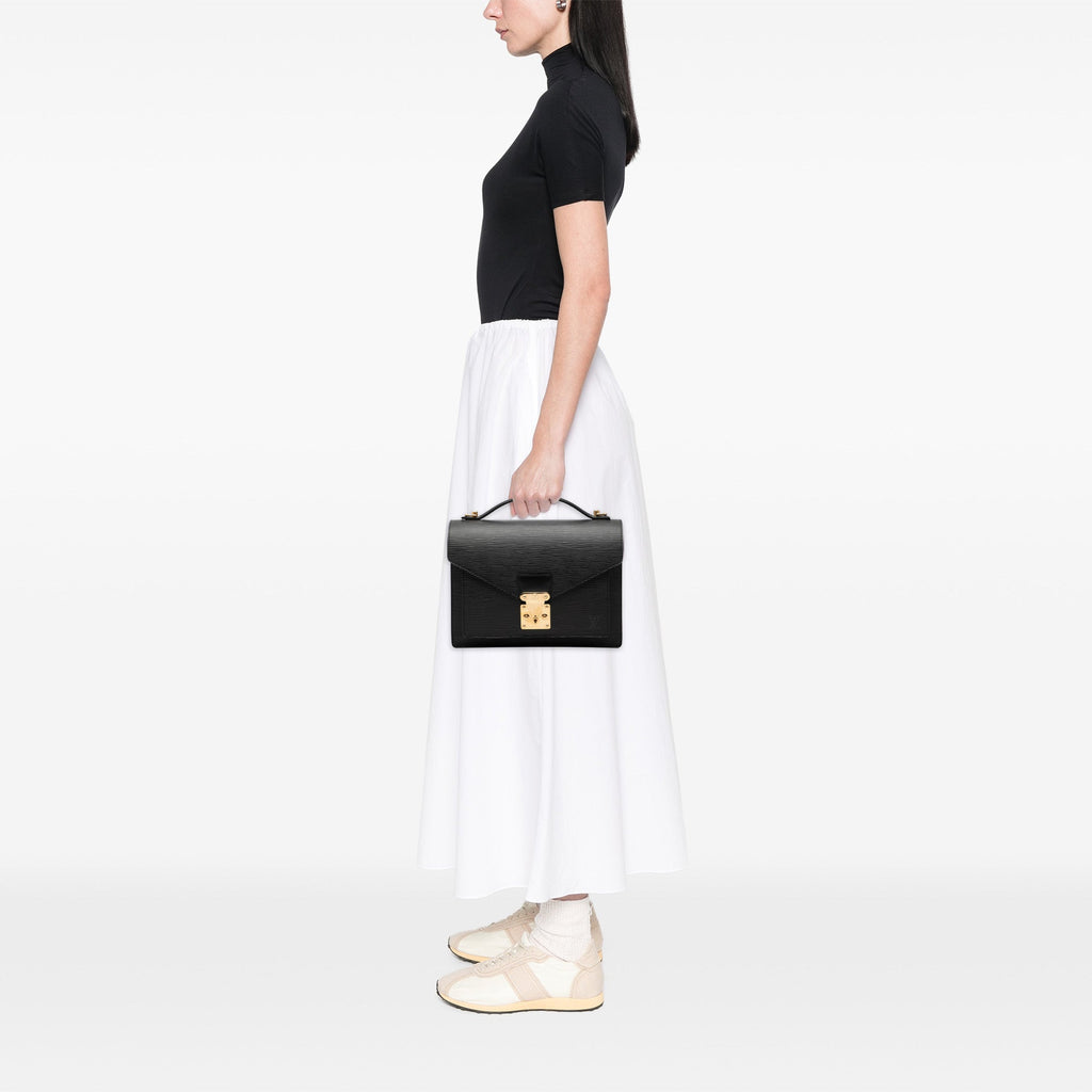Monceau Handbag Epi Leather