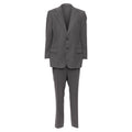 Men's Gucci Vintage Stripe Cropped Sleeve Blazer Suit