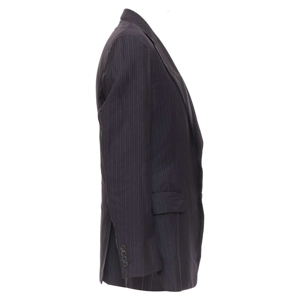 Men's Gucci wool pinstripe double vent blazer